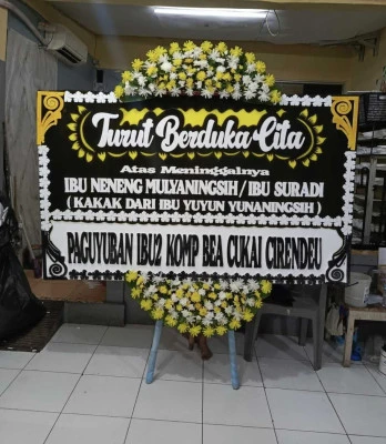 Papan Bunga di Kreo